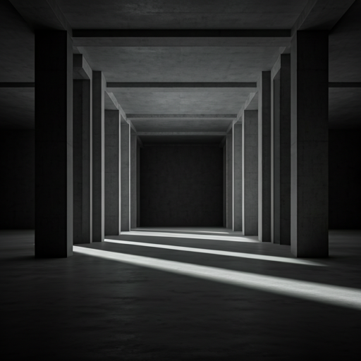 Minimalist architectural space